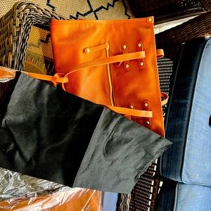 Laggo genuine leather tote bag.